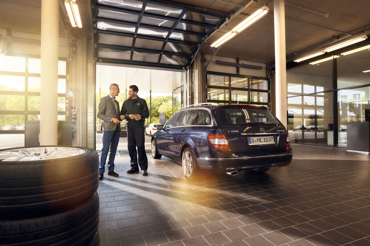 Mercedes Benz PKW Service | Werkstatt-Ersatzwagen Autohaus Bühle